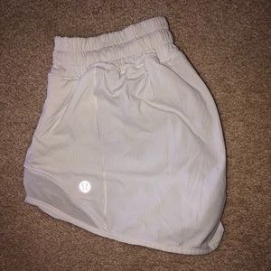 LULU white shorts